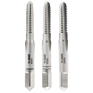 Tarozi de mână M4X0.7, set 3 bucăți, filet pas normal - DIN 352 – HSSE, Baer