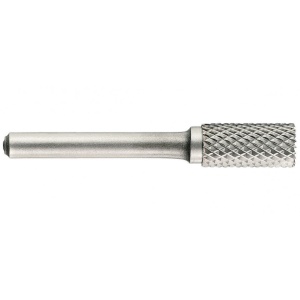 1031631 Freza din carbura de tungsten forma A - cilindrica, cu tais dublu, tip D, DIM 16, Coada 8