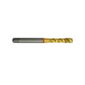 960ST51 Tarozi lungi de masina, pas normal / fin, DIN 371/376/374, Forma C, TiN, DIM M 10 x 1.50 mm