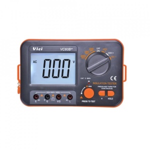 Aparat digital - măsurarea rezistenței de izolație - VC60B+