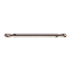Burghie HSS Ground pentru metal - Cu două vârfuri Milwaukee (Lungime totală (mm): 43, Lungime activă (mm): 10, Ø (mm): 2.5)
