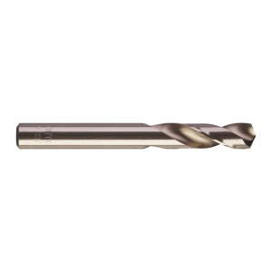 Burghie scurte HSS Ground pentru metal - DIN 1897 - set a câte 5 și 10 buc Milwaukee (Lungime totală (mm): 89, Ø (mm): 10, Lungime activă (mm): 43)