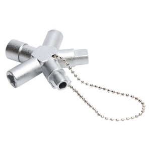 Cheie universala pentru panouri, DIM 65x65x17 mm