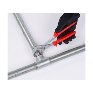 Cleste de 12" pentru instalatori Kreator KRT607102 lungime totala 310 mm, crom vanadiu
