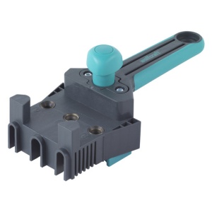 Dispozitiv universal rapid de dibluire pentru imbinari in colt, T si de suprafata Wolfcraft 4640000, dimensiune dibluri 6, 8, 10 mm