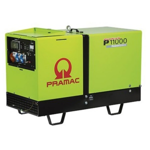 Generator de curent diesel PRAMAC P11000T_PHS_AMF, trifazat, 10.8 kVA, pornire electrica, carcasa insonorizata, panou de automatizare