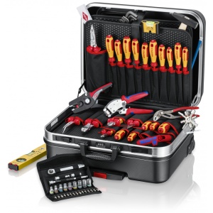 KNIPEX 00 21 06 Cutie de scule „BIG Basic Move” ElectricPlus 68 bucăți 515 mm