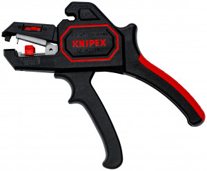 KNIPEX 12 62 180 SB Clește dezizolator automat 180 mm (carton cu autoservire/în blister)