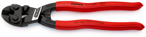 KNIPEX 71 41 200 SB CoBolt® Tăietor compact pentru bolțuri acoperite cu plastic vopsit negru 200 mm (carton cu autoservire/în blister)