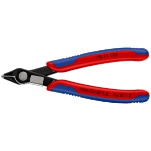 KNIPEX 78 71 125 Electronic Super Knips® cu manşoane multicomponent brunat 125 mm
