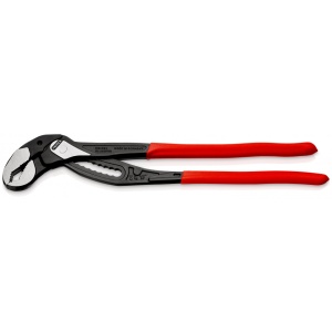 KNIPEX 88 01 400 SB Alligator® XL Clește pentru țevi și pompe de apă acoperit cu material plastic aderent vopsit negru 400 mm (carton cu autoservire/în blister)