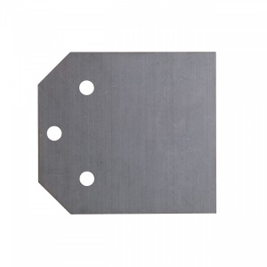 Lamă de schimb pentru răzuitor, cu o grosime de 1 mm cu 3 șuruburi / piulițe, 100 mm