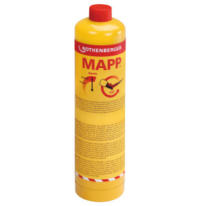 MAPP-Gas, 7/16"-EU, recipient otel Vers. C