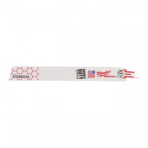 Metal: Pânze Heavy Duty TORCH™ pentru lucrări de demolare Milwaukee TORCH 230 x 18 Tpi - 5 bucati