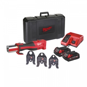 Presă compactă, cu motor fără perii M18™ FORCE LOGIC™ M18 BLHPT-202C TH-SET ( KIT: 2 x M18 B2 Acumulator, M12-18 C Încarcător, Kitbox)
