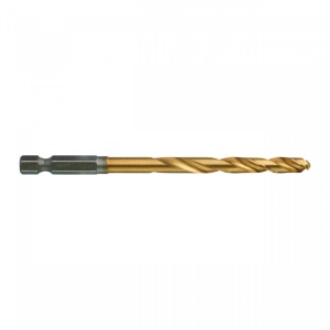 RED HEX - Burghie SHOCKWAVE™ HSS-Ground Titan pentru metal Milwaukee (Ø (mm): 6, Lungime totală (mm): 105, Lungime activă (mm): 63)