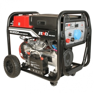SENCI, Generator SC-200A, Putere max. 5.5 kw, 230V, AVR, motor benzina
