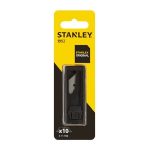 Set 10 lame trapezoidale Stanley 3-11-916, 62 mm, model 1992, dispenser