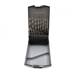 Set 19 burghie DIN 338 HSS-Ultra, 1.0-10.0 mm x 0.5 mm