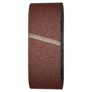 Set 3 benzi de slefuit Wolfcraft 1908000, pentru lemn si metale, Gr. A40, 75x510 mm