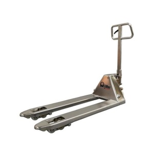 Transpalet manual Pramac GS EVO INOX 25S2 RA 1150x525, TR541AII8I0, 1150x525 mm, 2500 kg, pentru industria alimentara