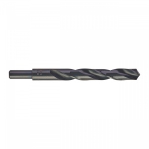 Burghie HSS Roluite pentru metal - DIN 338 cu tijă scurtă Milwaukee (Lungime totală (mm): 191, Lungime activă (mm): 130, Ø (mm): 17.5)
