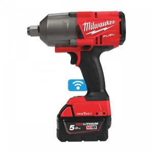 Cheie cu impact ¾˝ Milwaukee ONE-KEY™ M18 FUEL™ ONEFHIWF34-502X, cuplu 2034 Nm, livrata cu acumulatori, valiza