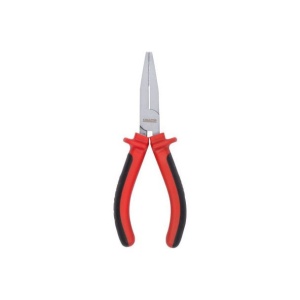 Cleste cu varf plat Kreator KRT605001, dimensiune 150 mm, prindere din cauciuc termoplastic TPR