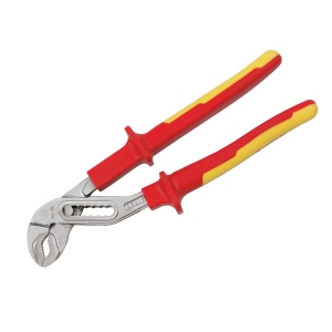 Cleste reglabil pentru tevi, manson VDE 1000 V - 250