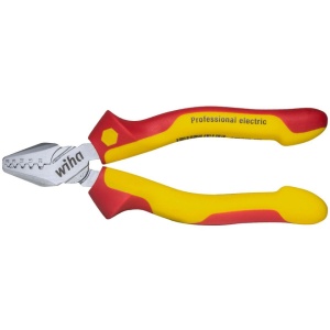 Cleste sertizat ferule 0.25 - 2.5 mm2, izolat 1000 V, WIHA, 145 mm