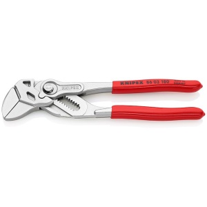 Cleștele-cheie KNIPEX, clește și cheie într-o singură unealtă, 180 mm