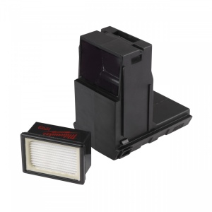 Cutie pentru praf M18 și M28 cu filtru și cutie pentru filtru, pachet 4 buc