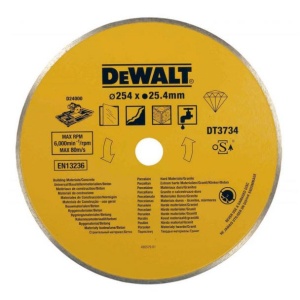 Disc diamantat Dewalt DT3734, D 250x25.4x1.6 mm, taiere universala