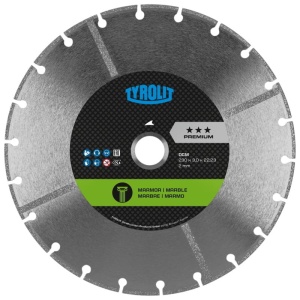 Disc Diamantat Tăiat Marmură, DCM Premium***, 230x3.0x22,23