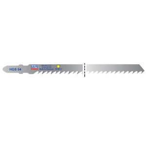 HGS 54 Panza HCS/CV pentru fierastrau vertical, prindere T, pentru lemn / 5 bucati, DIM 180 x 7.8 x 1.27 mm