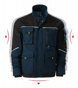 Jachetă de lucru pentru bărbaţi albastru marin, 270 g/m²