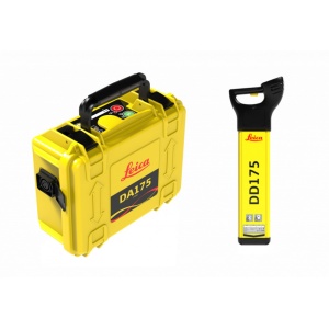 Localizator Utilitati DD175 (50Hz), pachet adancime cu transmitator DA175, 1 Watt (949120+949370+850276) - Leica-6017281