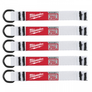 Maner Quick-Connect Milwaukee pentru unelte pana la 2.25 kg, set 5buc, culoare Alb