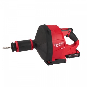 Masina desfundat tevi - 10mm Milwaukee M18 FDCPF10-201C, lungime cablu 10.6 m, livrata cu acumulator, valiza