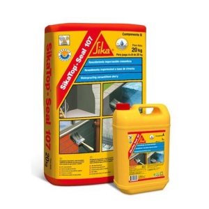 Mortar de impermeabilizare bicomponent Sika Top Seal 107, 25 kg