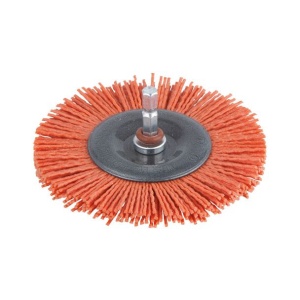 Perie Wolfcraft 1502000, tip disc, D 100 mm, tija hexagonala 1/4"