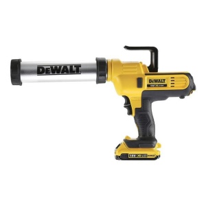 Pistol de lipit Dewalt DCE571D1, cu cartus cu acumulator Li-Ion 18 V/2.0 Ah, 2500N, 300-400 ml