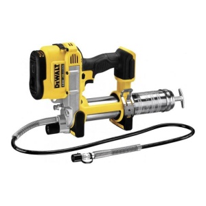 Pistol pentru lubrifiere Dewalt DCGG571NK, compatibil cu acumulator Li-Ion 18 V, 690 bar, cartus 400 g