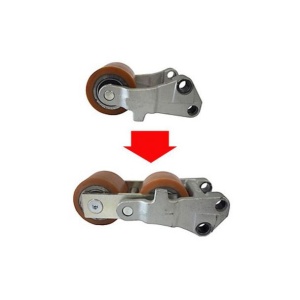 Role tandem Pramac HZ000S00017, pentru GX12, RX10 si LX12
