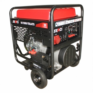 SENCI, Generator SC18000-ATS, Putere max. 17 kW, 230V, AVR, motor benzina
