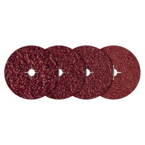 Set 20 discuri de slefuire din pasla Wolfcraft 2476000, Gr. 24-100, D 115 mm