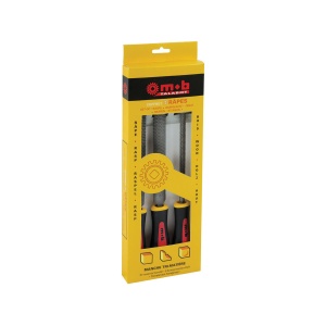 Set 3 raspele cu maner - 200 mm S
