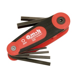 Set 7 chei locas hexagonal tip briceag 2-10 mm