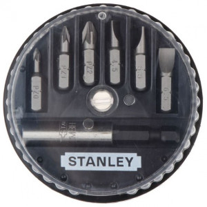 Set biti Stanley 1-68-738, 25 mm, 1/4", 7 piese, PZ / SL