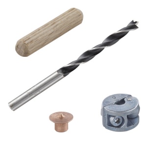 Set de dibluire de 6 mm Wolfcraft 2916000 ambalat in blister pe carton